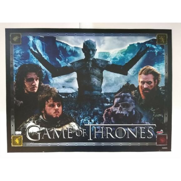 Game Of Thrones Premium Edition ORIGINAL Pinball Machine Translite Artwork Sheet - Picture 8 of 10